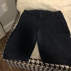 Slit Pocket Denim Bermuda Short